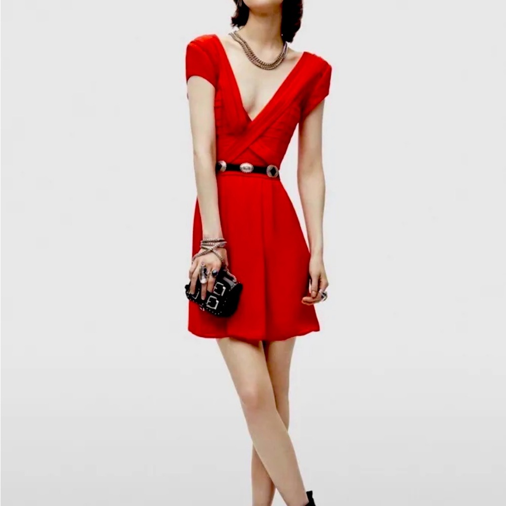 The Kooples red dress size small